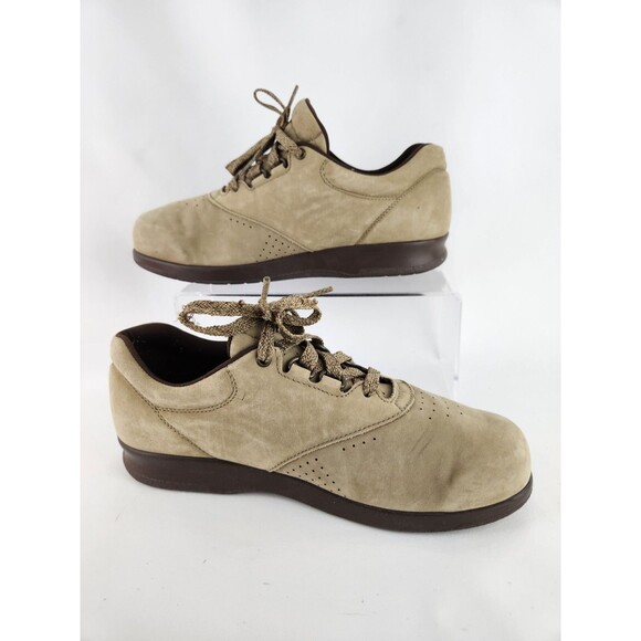 SAS Tripad Comfort Shoes Free Time Womens Size 8 M Suede Leather Walking -READ- - Picture 2 of 16